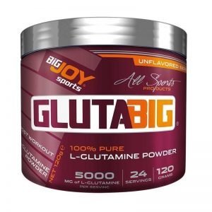Big Joy Gluta Big % 100 Glutamine Powder 120 Gr.