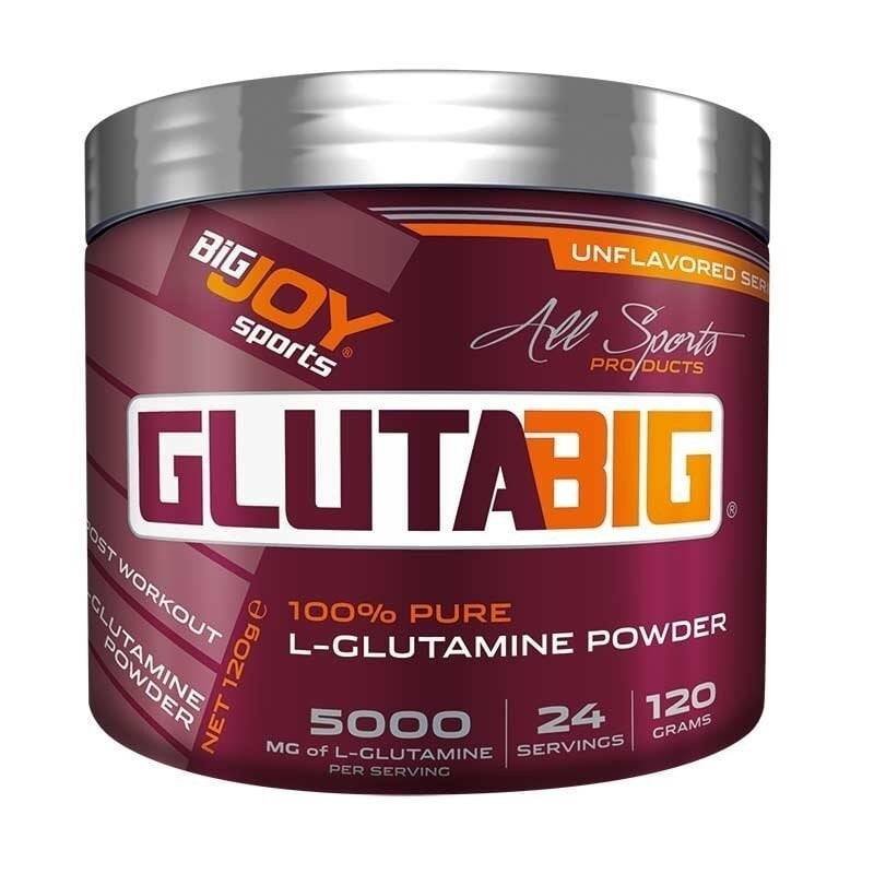 Big Joy Gluta Big % 100 Glutamine Powder 120 Gr.
