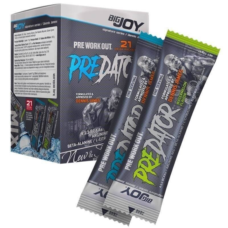 Bigjoy Sports Predator Go! Mix Aroma 17gr. x 21 Adet (357gr.)