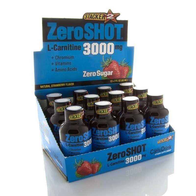 Zero Shot 60 ML 3000 Mg. L-Carnitine 12 Adet