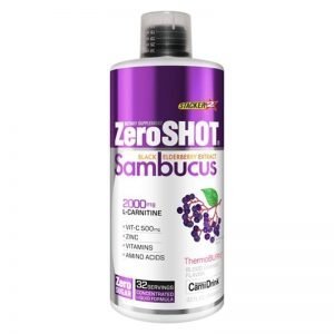 Zero Shot Sambucus 2000 Mg L-Carnitine 960 ML.