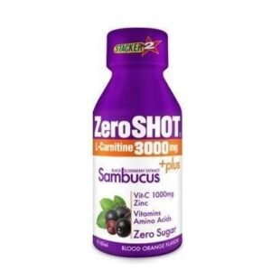 Zero Shot 60 ML 3000 Mg. L-Carnitine + Plus Sambucus